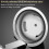 (As show, One size) Stainless Steel Egg Opener Egg Separator Tool Manual Egg Opener Separator Kitchen Tools Accessories 5