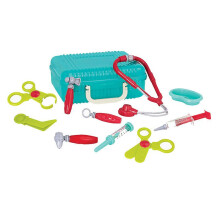 (As show, One size) Deluxe Doctor Toy Medical Kit 3 Years + 1 Set-blue