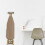 (As show, One size) Ironing Board Hook Wall Mount Double Hanging Hook Ironing Board Hanger Rack 2