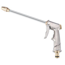 (As show, One size) Garden Hose Nozzle Spray Gun, Metal Hand Sprayer Adjustable High Pressure Water Gun Sprinkler For Car Wash, Plant Watering, Lawn And Garden Watering,