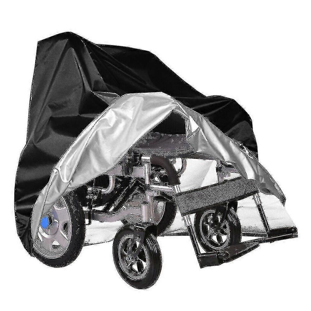 Kikidex Light (100X75x100cm, One Size) Electric Manual Folding Wheelchair Dustproof Protect Cover