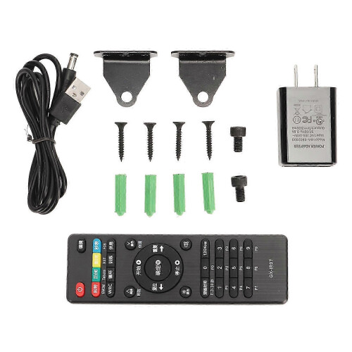(As show, One size) 1.8in Led Digital Timer With Remote Control Countdown Interval Clock Stopwatch Us Plug 100?240v Gxe6t 1.8rb 2