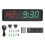 (As show, One size) 1.8in Led Digital Timer With Remote Control Countdown Interval Clock Stopwatch Us Plug 100?240v Gxe6t 1.8rb 1