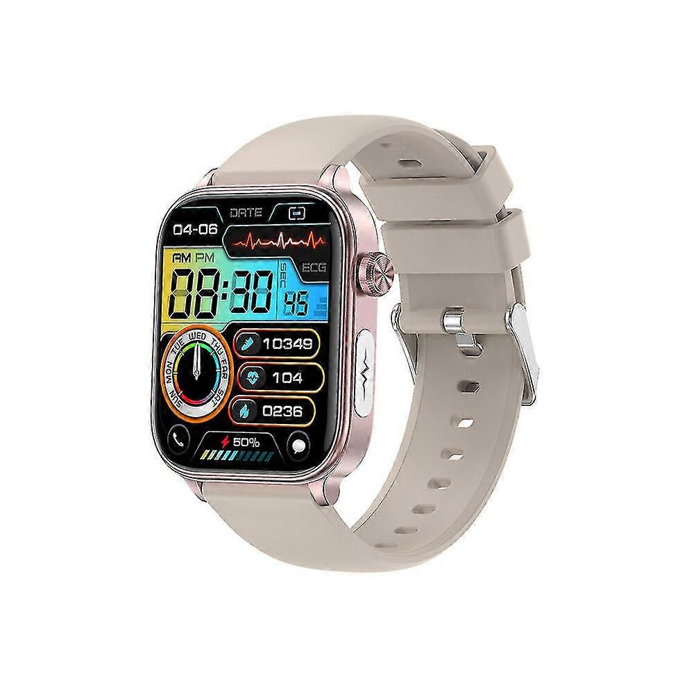 (, One Size) Smartwatch Et570 Tooth Call Ecg Electrocardiogram Blood Glucose Blood Pressure Temperature Monitoring Heart Rate Exercise Health Blue 5033941343283