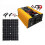 (As show, One size) 6000w Car Power Inverter Solar Panel System Kit Charge Controller 12v To 3