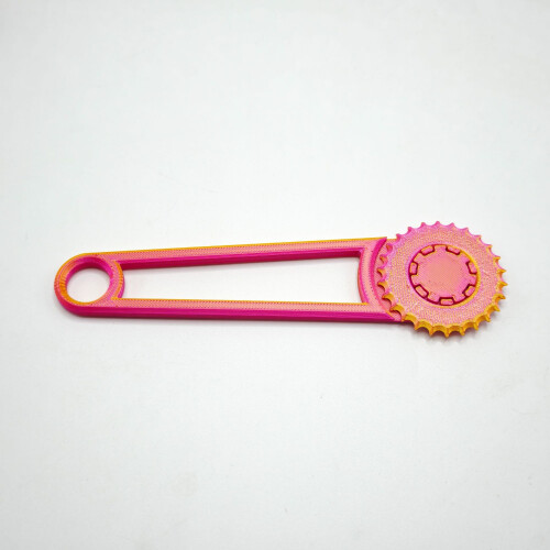(16*4.6*0.7cm, Laser Red) Home Cardboard Box Hole Punching Tool