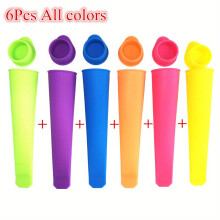 12pcs Silicon Drängen Up Ice-lolly Form New Ice Lolly Making Ice Pops Wiederverwendbar Machen