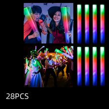 LED -Schaumstöcke, 3 Blitzmodi, Geeignet Für Hochzeiten, Karnevale, Konzerte, Camping, Neujahrskarneval -Partyzubehör