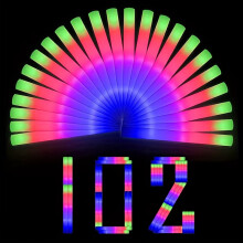 Tricolor -LED Emitting Schaumstrahlstift mit 3 Emissionsmodi für Halloween, Urlaubsveranstaltungen, Partys und Versammlungen!