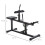 SPORTNOW Seated Adjustable Leg Extension Machine with Plate Loaded 2