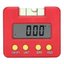 (As show, One size) Mini Digital Inclinometer with Level Gauge Magnetic Angle Finder Ruler Protractor