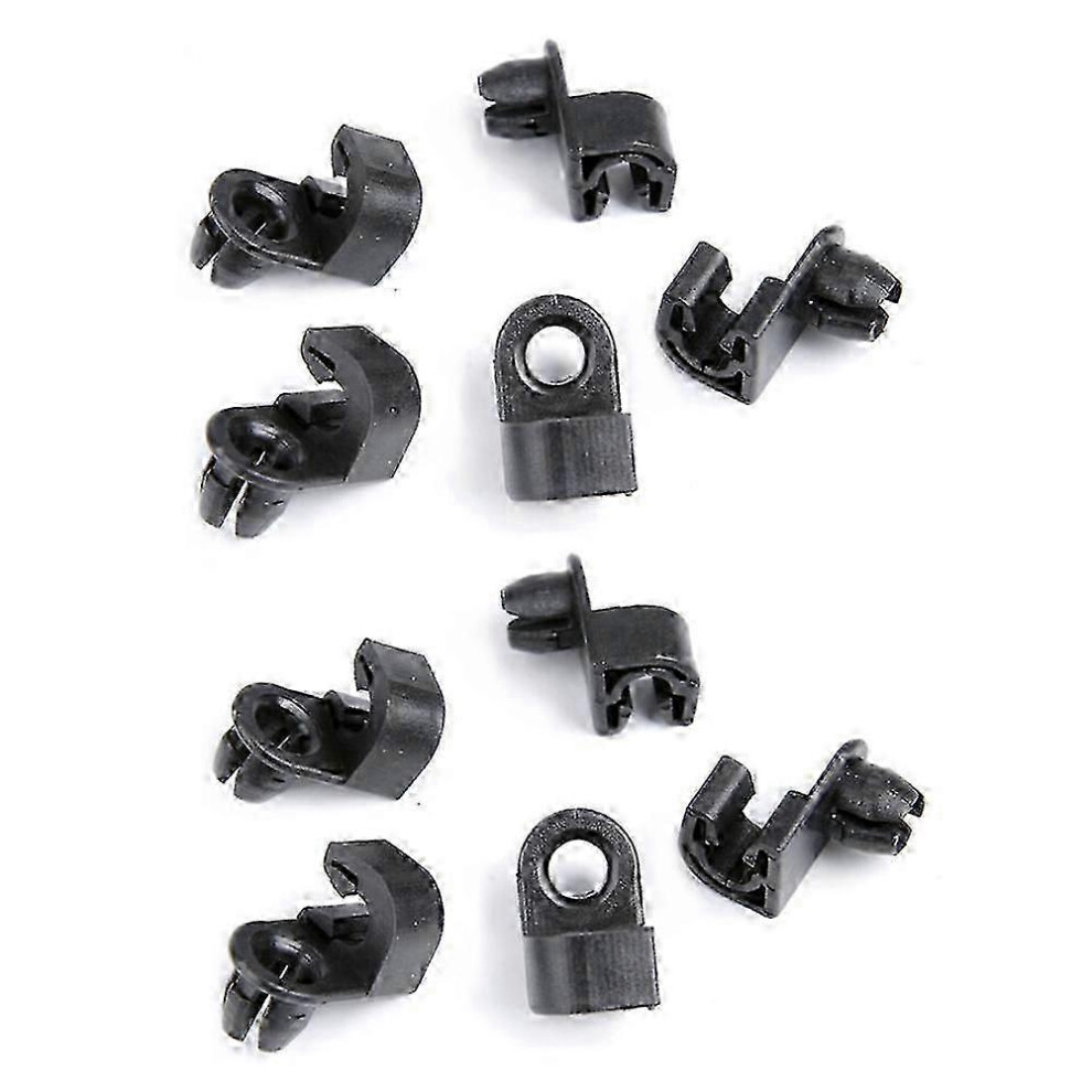 (As Show, One Size) 10X Hood Bonnet Prod Rod Support Stay Clip Holder 792843 For Berlingo C3 C4 C-Elysee 2008 208 301 3 4633396591645