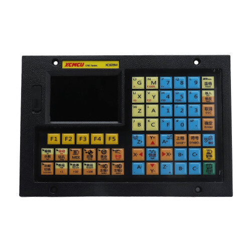 (As show, One size) CNC Motion Controller 3.5in LCD Display Linkage Milling Drilling Machine Control System DC 24V5 Axes