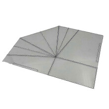 (As show, One size) Foldable Food Basket Sew Template Foldable Food Basket Sewing Ruler Floor Mat Handbag Ruler 10inch