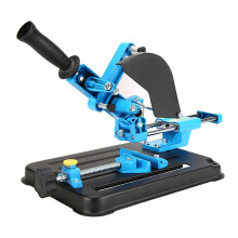 (As show, One size) Angle Grinder Fixed Bracket Aluminum Alloy Stable Accurate Fixing 45 Angle Grinding Machine Stand for 100 125 Type