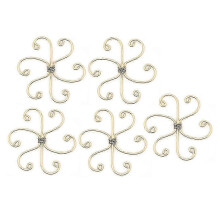 (As show, One size) 5pcs Monstera Plant Support System,Hook Stem Supports for Healthy Growth,Stabilizer for Leaves and Turtle Shells
