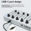 (As show, One size) -Mixer Wireless MIDI Controller Mixing Console Bluetooth USB Controller Mixer for Most Electroacoustic Instruments 3