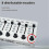 (As show, One size) -Mixer Wireless MIDI Controller Mixing Console Bluetooth USB Controller Mixer for Most Electroacoustic Instruments 4