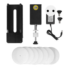 (As show, One size) Vinyl Record Ultrasonic Cleaner Rack Electric Record Disc Washer Cleaning Spin Rack 100240V EU Plug