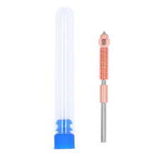 (As show, One size) Quick Swap 3D Printer Nozzle 0.6mm Integrated Replacement Copper Alloy Hardened Steel for Ender 3 V3 K1C K1 Maximum