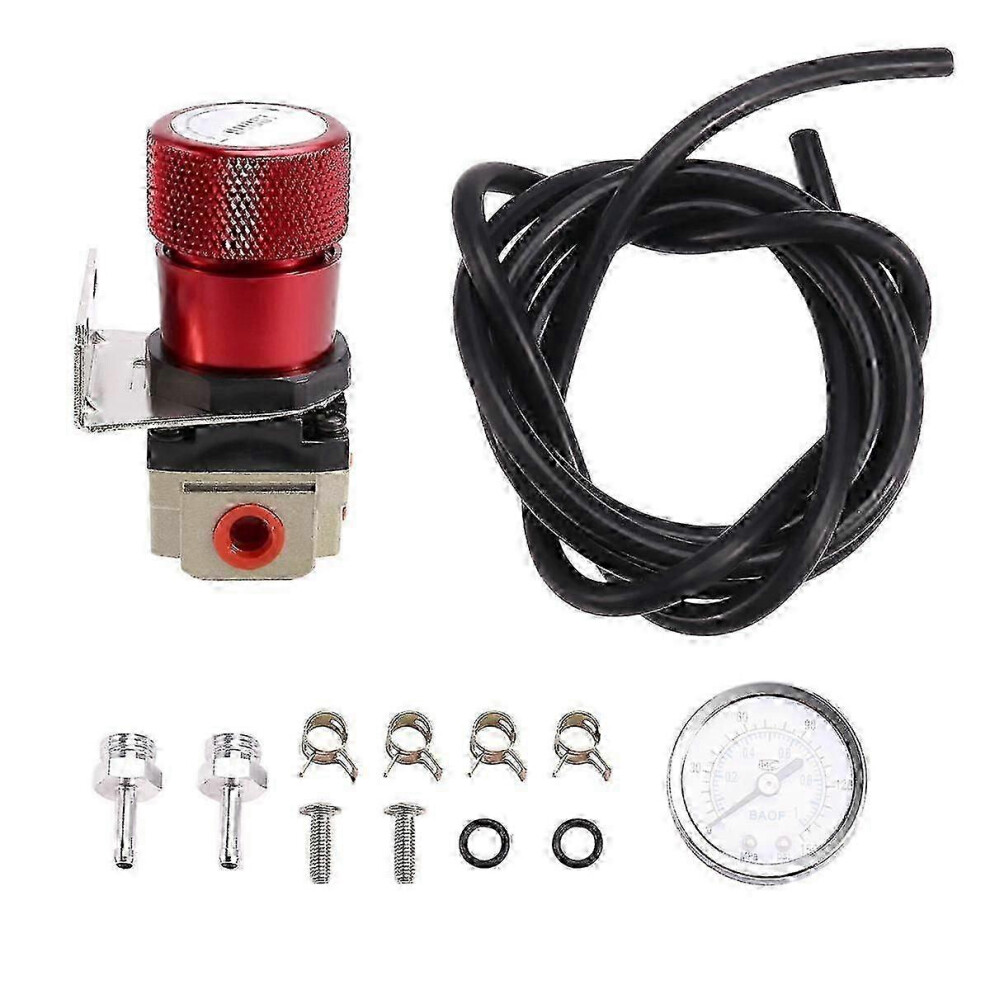 (As Show, One Size) Universal Turbo Manual Boost Controller With Gauge 1-150 Psi Sr20det, Red 4632480867222