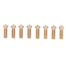 (As show, One size) 8Pcs Extruder Nozzle Kit Brass 0.4mm 0.6mm 0.8mm 1.0mm 1.2mm for Artillery Genius 3D Printer Hotend 1.75mm Filament