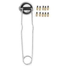 (As show, One size) Flame Igniter Lighter for Gas Cutting Welding Torch with 10 Flintstone