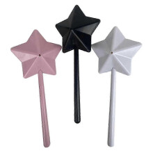 (As show, One size) Salt and Pepper Shaker Magical Wands Shape Plastic Pepper Spices Dispenser Salt Control Bottle