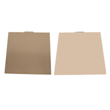 (As show, One size) 3D Printer Double Sided PEI Sheet Soft Magnetic Built Plate Set for CR 10 S5 510 X 510mm
