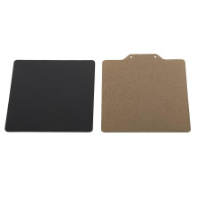 (As show, One size) Spring Steel Build Plate Magnetic 120x120mm 2 Sided PEI Powder Painted for Voron 3D Printer Accessories