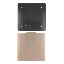 (As show, One size) 3D Printer Steel Plate Strong Adhesion Easy Demolding Magnetic Rubber Built Plate for Voron 250 X 250mm