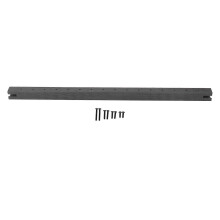 (As show, One size) 3D Printer X Axes Carbon Fiber Appearance Square Accurate Work Lightweight X Axes Black