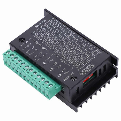 (As show, One size) Stepper Motor Driver Energy Saving Semi‑Automatic Power Shielding Controller DM4A 2