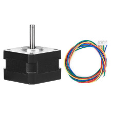 (As show, One size) NEMA 17 Stepper Motor 3D Printer Accessories with 4 Pin Cable 17HS2408S