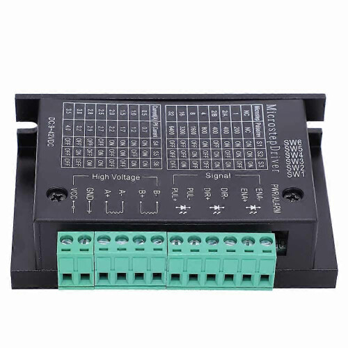 (As show, One size) Stepper Motor Driver Energy Saving Semi‑Automatic Power Shielding Controller DM4A