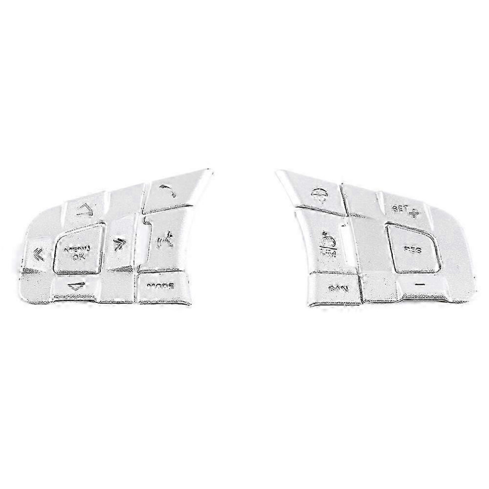 (As Show, One Size) Car Steering Wheel Buttons Sequins Stickers Trim Accessories For Xe Xf F-Pace E-Pace F-Type 4632480878358