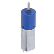 (As show, One size) DC 12V Micro Electric Gear Motor All Metal Large Torsion Speed Reduction Motor with D Shaft 46RPM 1:4