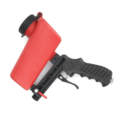 (As show, One size) Pneumatic Sandblasting Gun Small Handheld Sand Blaster Machine Blasting Tool 90PSI 2