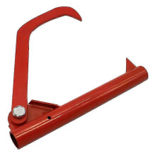 (As show, One size) Wood Logging Tool Log Roller Tool Carbon Steel Logging Cant Hook Felling Lever Logging Tool-Yvan