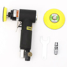 (As show, One size) AT-1500-2 Pneumatic Angled Sander Polishing Machine Eccentric Grinding Tools 90 Degree