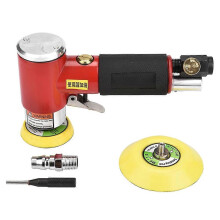 (As show, One size) 2in Air Angle Grinder Eccentric Pneumatic Polishing Tool with 3in Sanding Pad