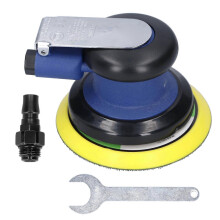 (As show, One size) Pneumatic Sanding Machine Alloy Steel Air Polishing Waxing Equipment KP6503 5 InchJapanese Style