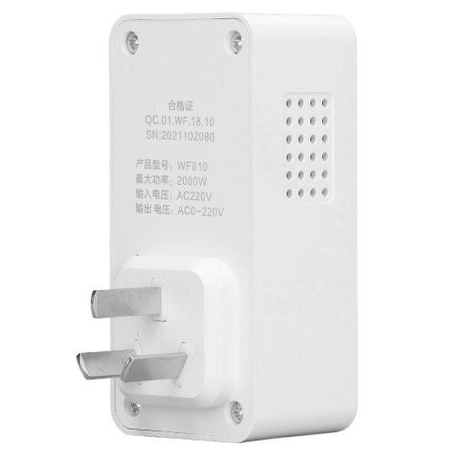 (As show, One size) Motor Speed Controller 2000W Stepless Control Switch Regulator  AC  for Pump Grinder 1
