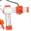 (As show, One size) 3D Printer X1 Mini Desktop Household 3D Printer Noiseless Educational 3D PrinterUK Plug 110240V 2