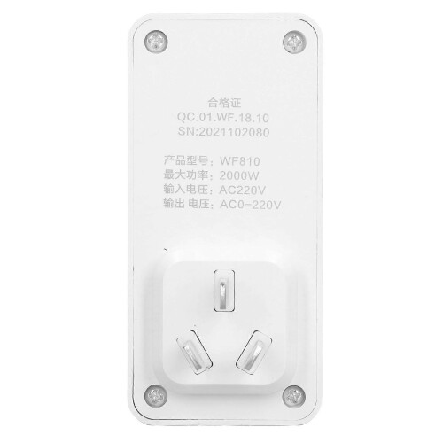 (As show, One size) Motor Speed Controller 2000W Stepless Control Switch Regulator  AC  for Pump Grinder 2