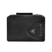 (As show, One size) Portable Cassette Player Personal Walkman AM/FM Radio with 3.5mm Eeadphone Jack