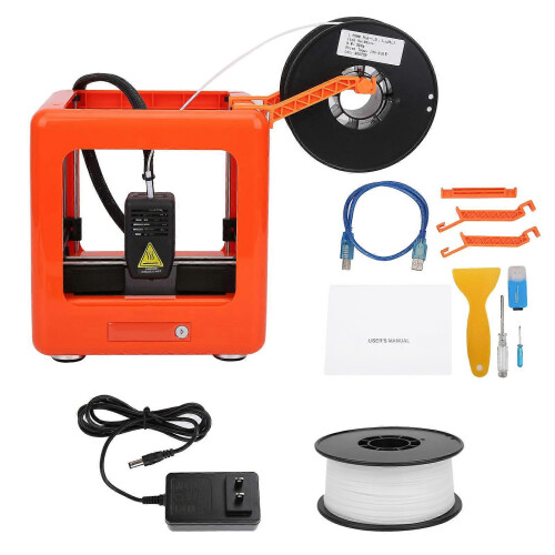 (As show, One size) 3D Printer Set Desktop Full Assembled High Accuracy for Windows XP/7/8/10 32bit/64bitUS Plug 110240V