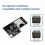 (As show, One size) For CUBEODE V1.2 Optical Drive Emulator+3D Printer Mount Kits for Optical Drive Emulator for Console B 5