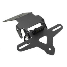 (As show, One size) Motorcycle License Plate Holder LED Light Tail Tidy Eliminator for Scrambler 400 X Speed 400 Scramb