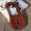 (As show, One size) 7-string Lyre Harp Mahogany Solid Wooden Metal Strings Stringed Instruments 4